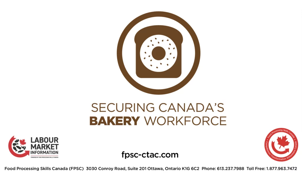 SECURING CANADA'S BAKERY WORKFORCE. fpsc-ctac.com Food Processing Skills Canada (FPSC) 3030 Conroy Road, Suite 201 Ottawa, Ontario K1G 6C2 Phone: 613.237.7988 Toll Free: 1.877.963.7472